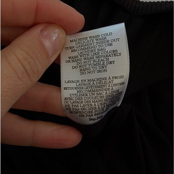 Z Supply Skylar Black Sequin High-rise Wide Leg Cropped Pants, size XL - Picture 8 of 8